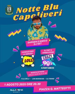Il 1° agosto torna la Notte Blu a Capoliveri
