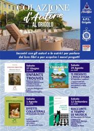 A "Colazione d'Autore" al Grigolo Marinella De Roit con "Effetti collaterali"