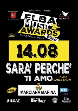 Elba Music Awards: stasera a Marciana Marina la Dance anni '90