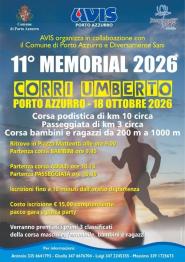 Porto Azzurro, il 18 ottobre torna il Memorial “Corri Umberto”