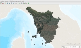Urbanistica, disponibile su Geoscopio la nuova mappa 'Uso e consumo del suolo'