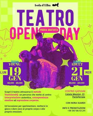 Al Centro Giovani corso base di Teatro Creativo