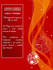 Il 17 dicembre a Bagnaia l'accensione dell'Albero di Natale