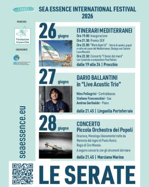 Conto alla rovescia per SEIF 2026: l'Isola d'Elba si prepara agli "Itinerari Mediterranei"