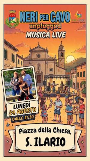 “Neri per Cavo Unplugged”, lunedì musica live in piazza Sant'Ilario