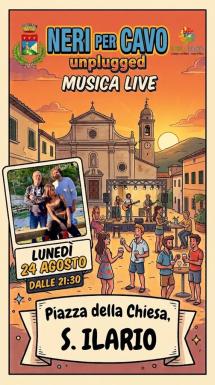 “Neri per Cavo Unplugged”, lunedì musica live in piazza Sant'Ilario