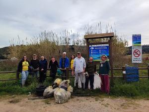 Zona umida di Mola ripulita: Legambiente ringrazia i volontari