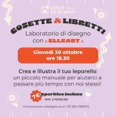 “Cosette &amp; Libretti”: un nuovo laboratorio con ELLEART a Libri in piazza