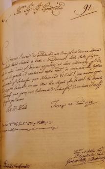 Portoferraio 1752. Gli appaltatori generali e il ritardo della riscossione delle entrate del regio erario