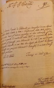Portoferraio 1752. Gli appaltatori generali e il ritardo della riscossione delle entrate del regio erario