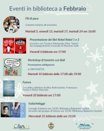 I prossimi incontri in programma alla biblioteca di Campo
