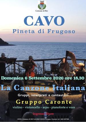 Torna a settembre il concerto al tramonto del Gruppo Caronte