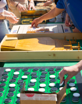 I giochi giganti de “Il LUDOBUS della Maremma” sbarcano all’Elba