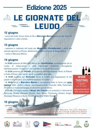 Dal 12 al 15 giugno l’Elba ospiterà “Le giornate del leudo”