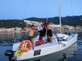 Dopo 13 ore di navigazione l’imbarcazione “Pare Bella” giunge all'Elba, 3^ tappa del Tour Cambiavento
