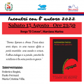 Incontri con l'Autore - il 13 agosto appuntamento con Alessandra Fagioli ed il suo "Mistero allo specchio"