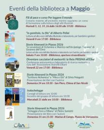 Gli eventi del mese di Maggio in Biblioteca a Campo