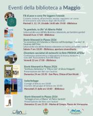 Gli eventi del mese di Maggio in Biblioteca a Campo