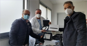 Gli Scoglio-Nati Viola donano un ecografo portatile al pronto soccorso  elbano