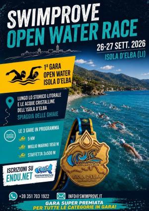 Swimprove Open Water Race, l’Elba torna capitale del nuoto in acque libere