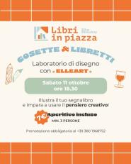 Alla libreria Libri in Piazza il laboratorio di disegno con Elleart