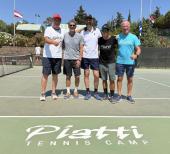 Neri Marcorè e Luca Barbarossa all’Academy Piatti sui campi del Tennis Camp Isola d’Elba