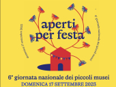 Domenica 17 settembre la 6° giornata nazionale dei piccoli musei