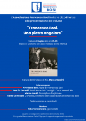 Il 2 luglio a Rio Marina una serata dedicata all’On. Francesco Bosi