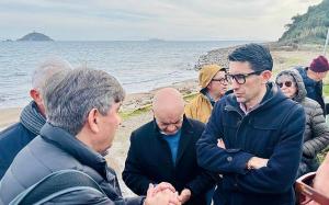 Elba, sopralluogo dell’assessore regionale Boni: "Le isole chiedono presenza"