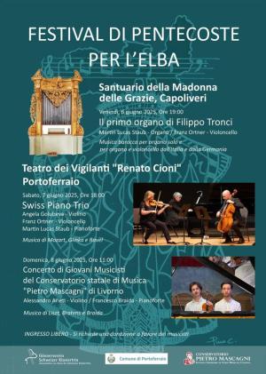 Dal 6 all’8 giugno l’Isola d’Elba accoglie il Festival di Pentecoste