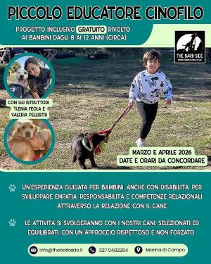 Piccolo educatore cinofilo, un progetto nato dal cuore