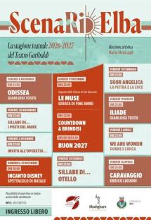 Si apre una nuova stagione al Teatro Garibaldi di Rio Elba, 10 spettacoli gratuiti tra musica e pièce teatrali