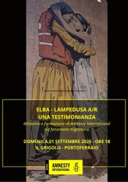 Dall'Elba a Lampedusa una testimonianza di Pace
