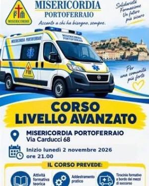 Al via alla Misericordia di Portoferraio un nuovo corso per soccorritori