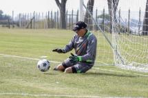 L'elbano Fabio Luzzetti con la Nazionale di Calcio Camminato alla Coppa 8 Nazioni in Francia