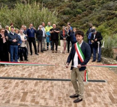 Inaugurato il nuovo parcheggio di Pomonte