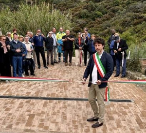 Inaugurato il nuovo parcheggio di Pomonte