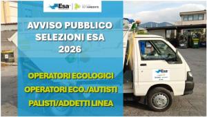 Nuova selezione operatori ESA