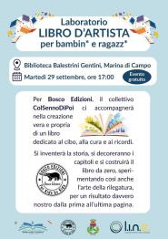 In biblioteca il laboratorio "Libro d'Artista" con Bosco Edizioni
