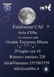 Escursione in notturna con il CAI Elba