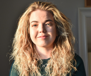 La marinese Lisa Landi nella troupe cinematografica del film "FERRARI"