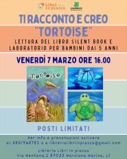 "Ti racconto e creo – Tortoise" - Alla Libreria Libri in Piazza un pomeriggio dedicato ai bambini