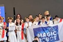 La squadra Magic Robot della scuola marinese conquista il Premio Progresso alla finale nazionale della FIRST® LEGO® League