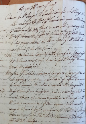 Secolo XVIII. Magistratura comunitativa di Portoferraio. Affari economici sottoposti alla Magistratura dei Nove fiorentina (parte 8)