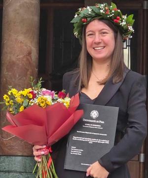 Alessia Arnaldi laureata in Ingegneria Aerospaziale