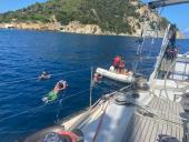 I bambini del campo solare del Grigolo in gita a Pianosa e in barca con Exodus