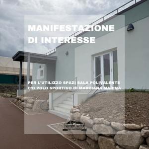 Manifestazione di interesse per l&#039;utilizzo spazi sala polivalente del Polo Sportivo di Marciana Marina