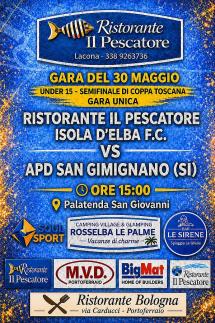 Semifinale di Coppa Toscana per l'Under 15 Ristorante Il Pescatore, la sfida che può riscrivere la storia del calcio a 5 elbano