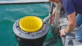 3 quintali di rifiuti galleggianti raccolti in Darsena dal Seabin della Cosimo de' Medici