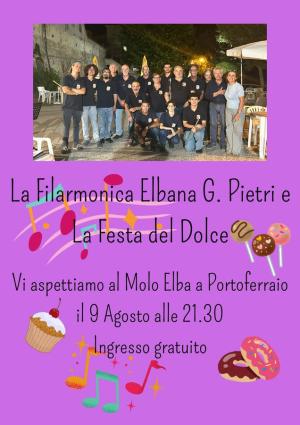 Al molo Elba il concerto della Filarmonica Elbana Giuseppe Pietri